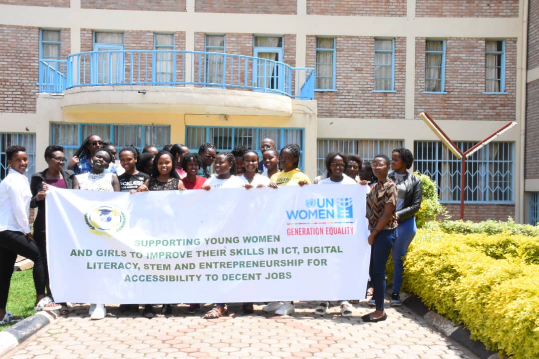 CUR in Partnership with UN Woman in Supporting Young Women and Girls to Improve their Skills in ICT